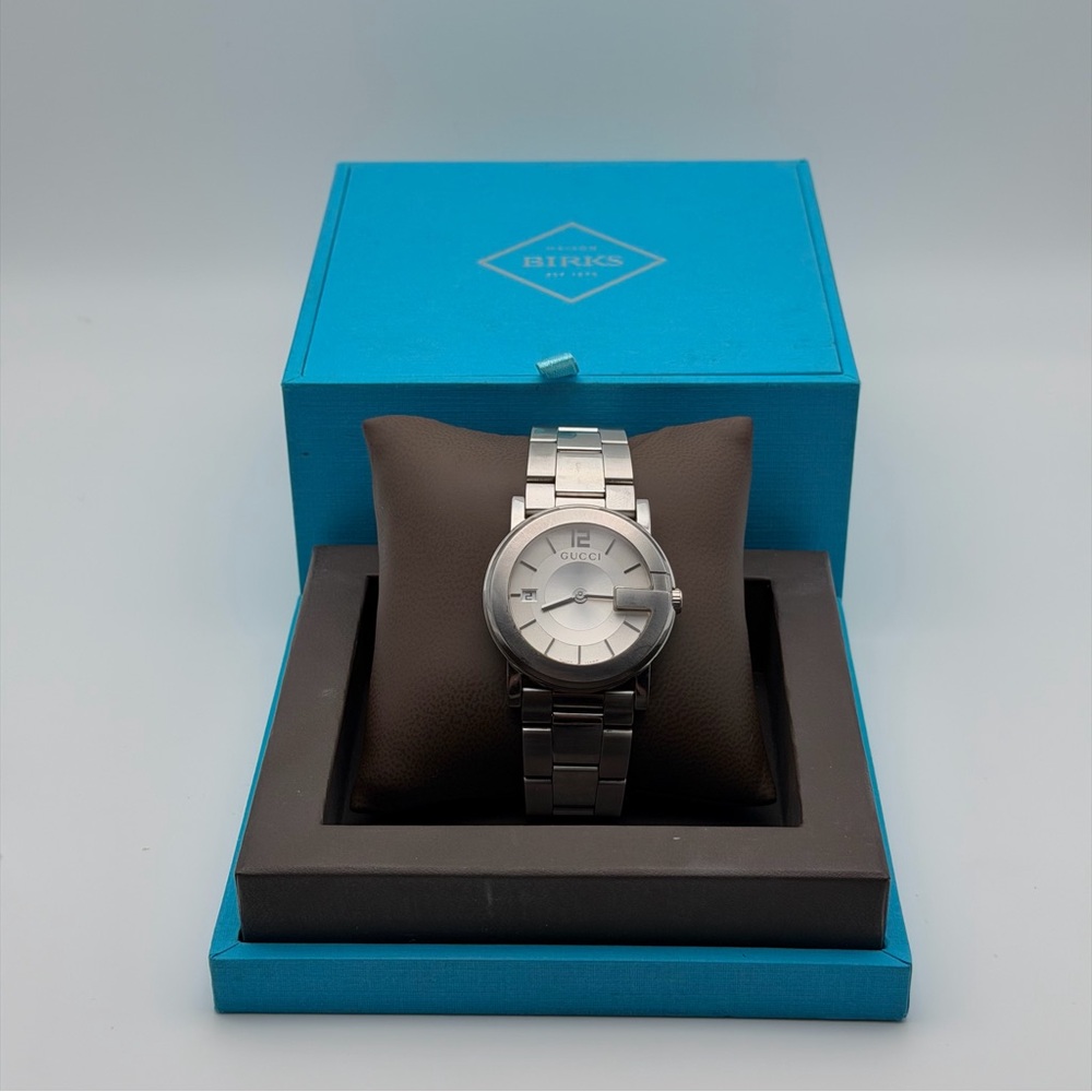 GUCCI 101J STAINLESS STEEL WATCH - Picture 2 of 11